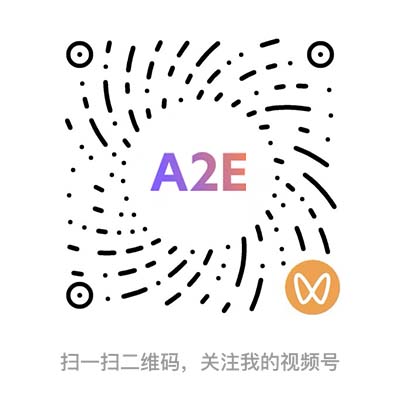 A2E数字人视频号