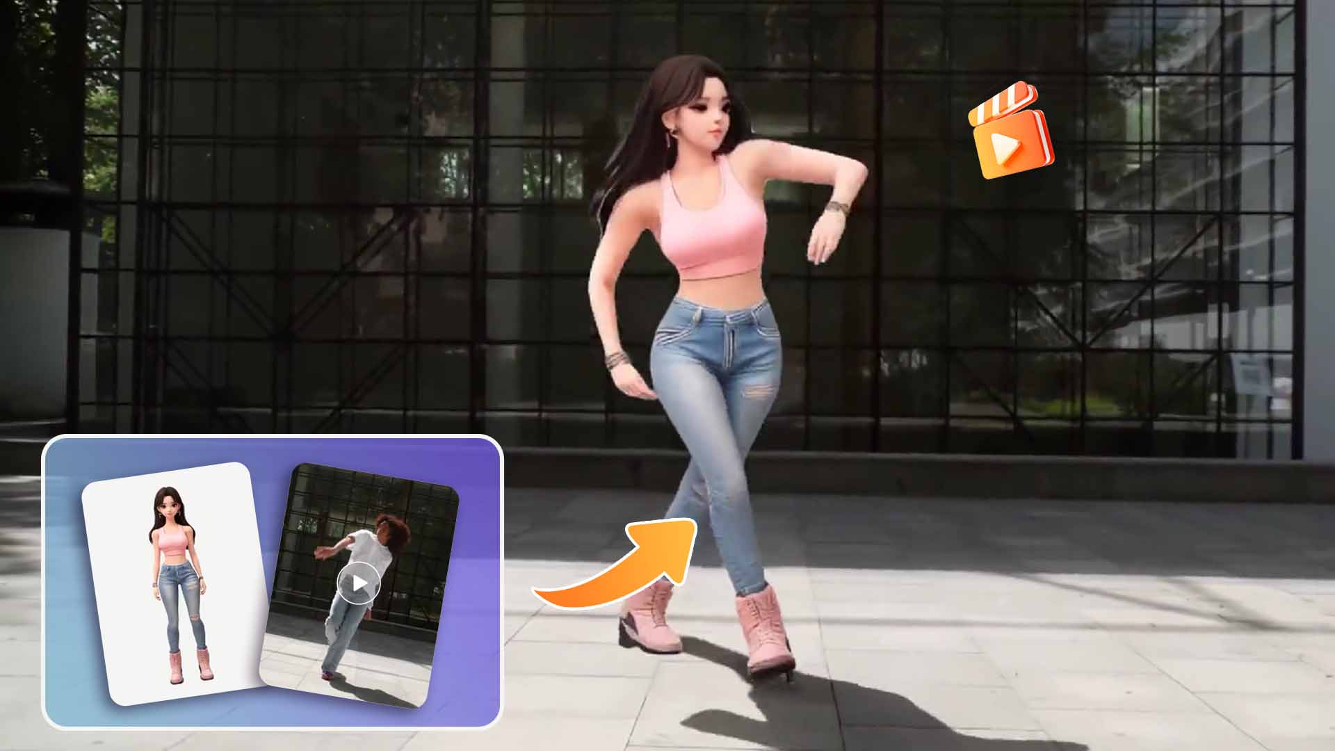 AI 照片转视频的全新升级：换全身